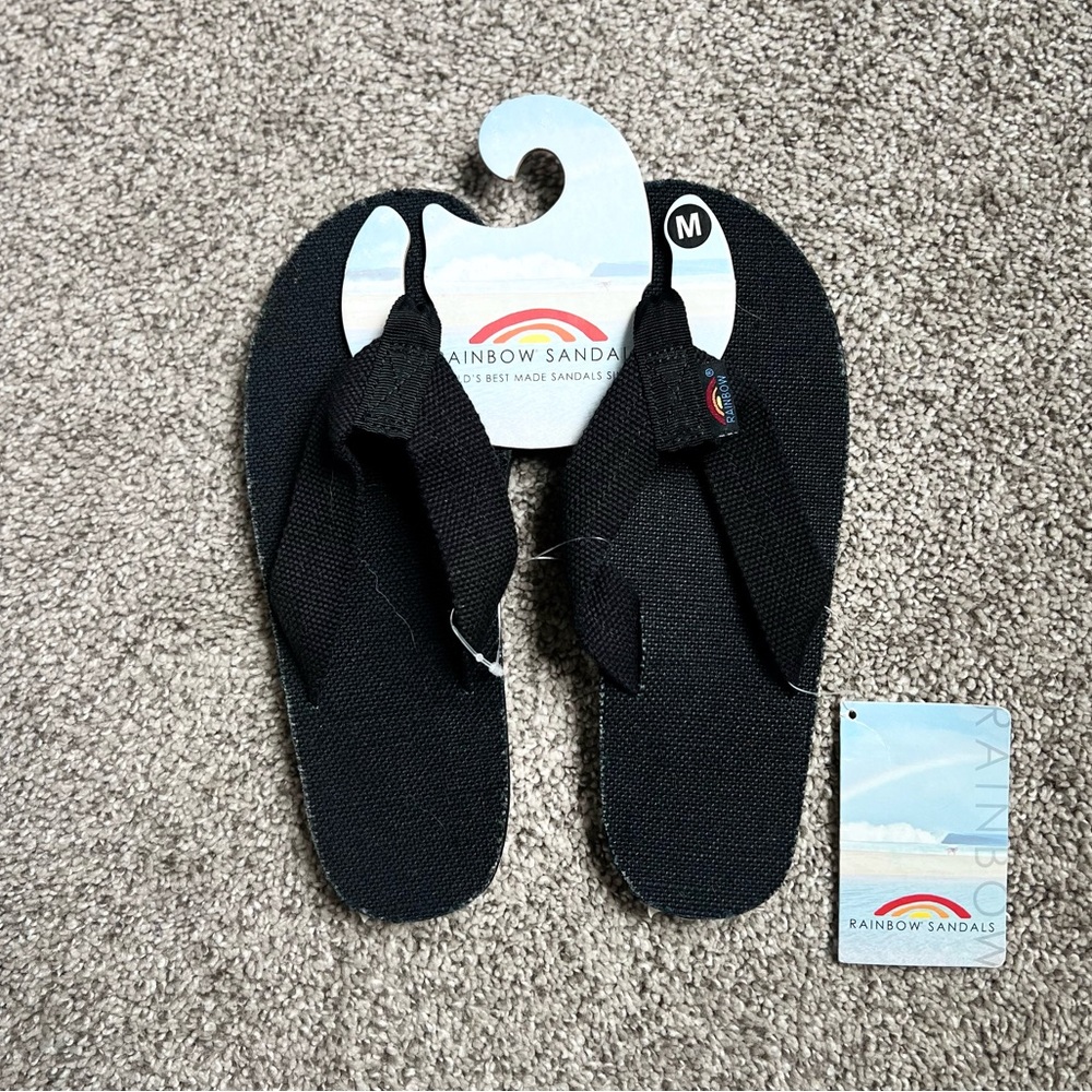 BRAND NEW HEMP STYLE BLACK RAINBOWS